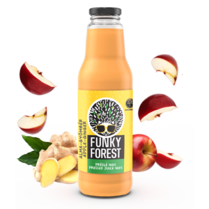 Funky Forest® 100%-os préslé, alma-gyömbér 750 ml