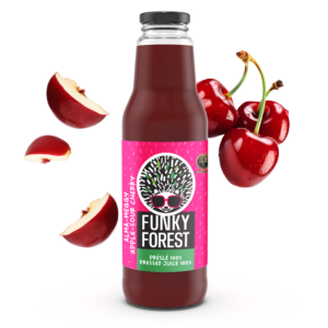 Funky Forest® 100%-os préslé, alma-meggy 750 ml